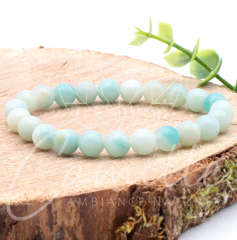 Bracelet en Amazonite du Brésil