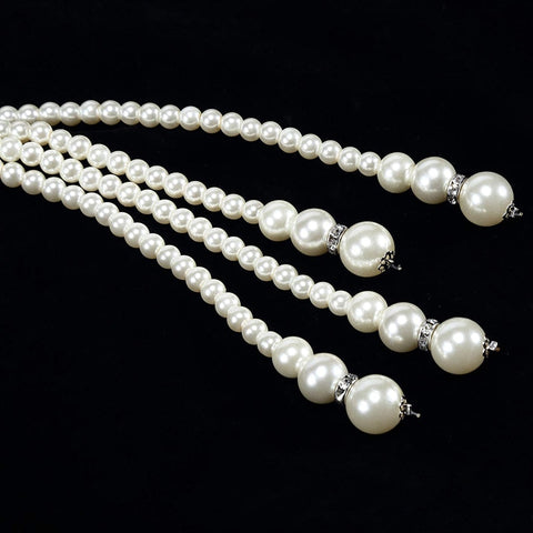 Accessoires femme, collier de perles , Grand Gatsby des années 1920