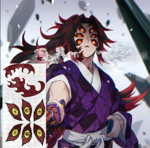    Perruque Demon slayer  Kimetsu No Yaiba Kokushibou