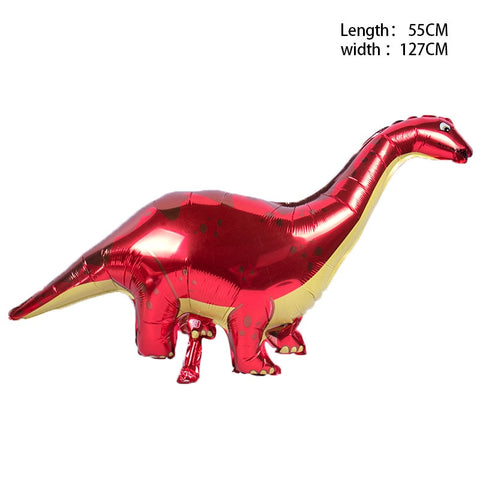 Ballon dinosaure en aluminium 127x55cm