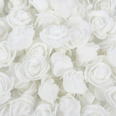 Pétale de rose blanc en mousse 