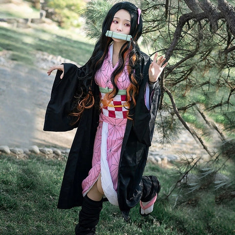 Costume Nezuko Kamado , Demon Slayer