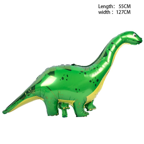 Ballon dinosaure en aluminium 55x127cm