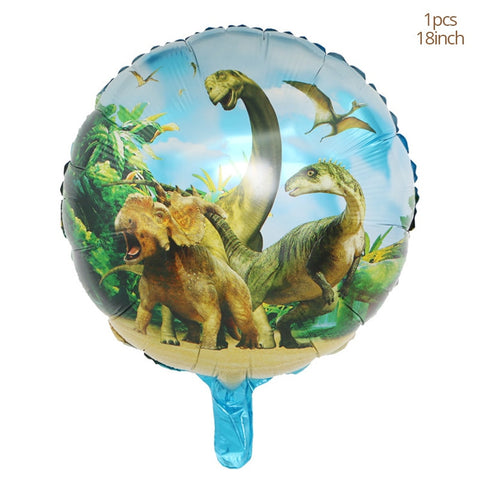 Ballon rond dinosaure 45cm